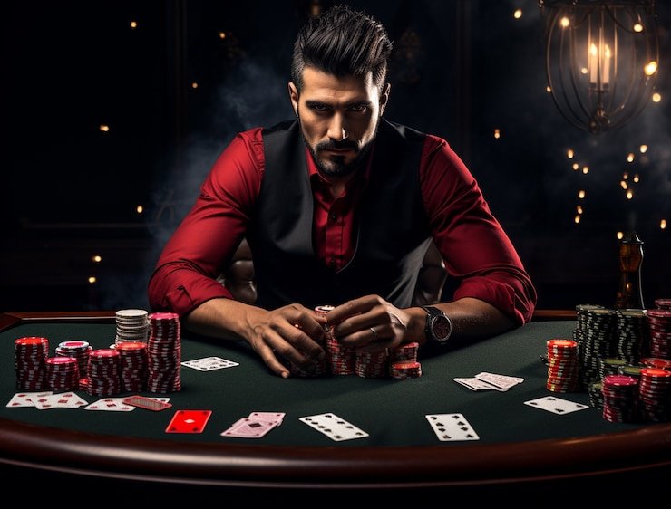 Layar pengaturan nilai koin dan tombol spin di Big Bass Bonanza